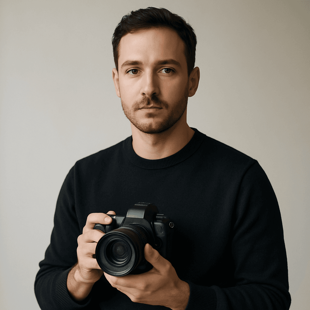 Behind the lens